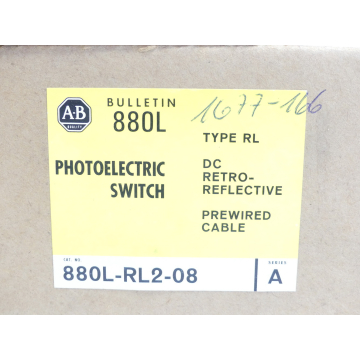 Allen Bradley 880L-RL2-08 Photoelectric Switch - ungebraucht! -