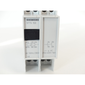 Siemens 5TT5153 Fernschalter >N< 16A AC 50Hz, 230V - ungebraucht! -
