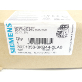 Siemens 3RT1036-3KB44-0LA0 Power contactor - unused! -
