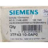 Siemens 3TF4310-0AP0 Schütz 220V Spulenspannung   - ungebraucht! -