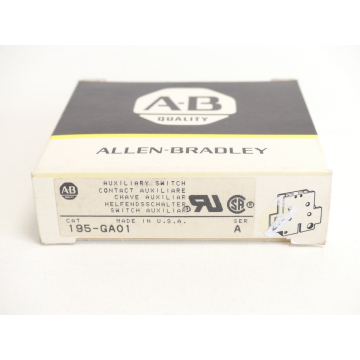 Allen Bradley 195-GA01 Hilfsschalter Series A - ungebraucht! -
