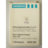 Siemens 5SX9200 Fehlersignalschalter 1s + 1ö   -...