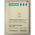 Siemens 5SX9200 Fehlersignalschalter 1s + 1ö   - ungebraucht! -