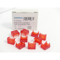 Siemens 5TG8034 cap for light signal red PU 10 pieces - unused! -