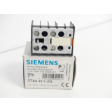 Siemens 3TX4411-2G Auxiliary switch block - unused! -
