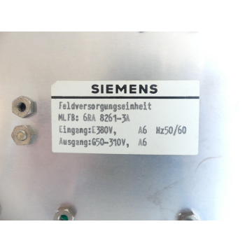 Siemens 6RA8261-3A Feldversorgungseinheit