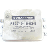 Schaffner FS3749-16-03-5 Line Filter 3 x 600V AC 50 - 60 Hz