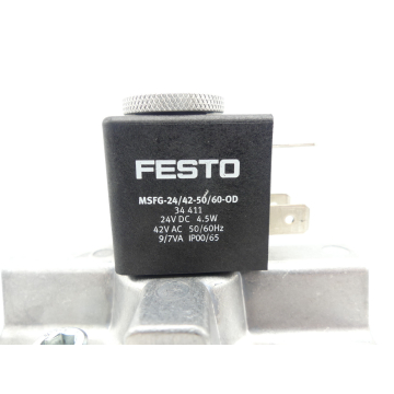 Festo VL/0-3-1/2 Ventil + MSFG-24/42-50/60-OD Ventil 34411