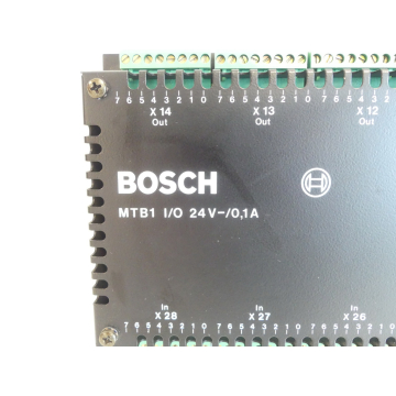 Bosch MTB1 I/O 24V-/0,1A Circiut Board 1070063551-202 SN:000984976