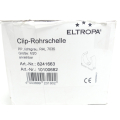 ELTROPA 8241663 Clip pipe clamp size M20 PU= 84 pcs. - unused!