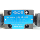 Kracht WL 4 SF 06 P1 EG 6 Z 2350 + 1884900 Directional control valve 230V