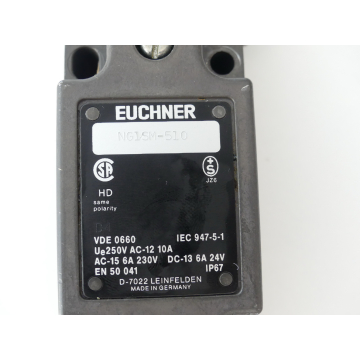 Euchner NG1SM-510 Positionsschalter D4 AC-15 6A 230V DC-13 6A 24V