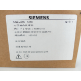 Siemens 6SL3261-1BA00-0AA0 Top hat rail adapter G110 DIN - unused!