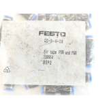 Festo QS-B-4-20 plug-in connector 130964 PU= 20 pieces - unused! -