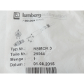 Lumberg RSMCK 3 connector parts no. 28044 - unused! -
