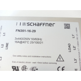 Schaffner FN351-16-29 Voltage supply line filter 3x440/250V -un.!-