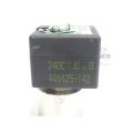 Asco SCXB262B214T solenoid valve + coil 400425-142 24VDC SN: 100040287