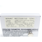 Indramat MOD2 / 1X646-068 programming module SN: 923400 for TDM 1.2-100-300-W1 / S0102