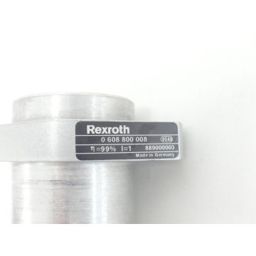 Rexroth 0 608 800 008 Gerade Antrieb für Schraubsystem SN:889000003