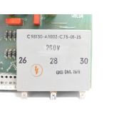 Siemens C98043-A1001-L5 / 06 Control board SN:Q6L04