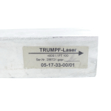 TRUMPF - Laser 05-17-33-00 / 01 / 4000 I / PT 100 SN:288721