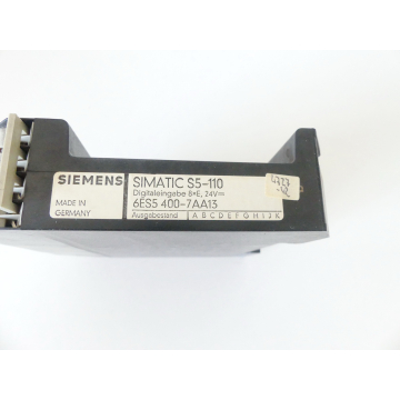 Siemens 6ES5400-7AA13 Digitaleingabe