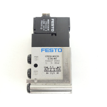 Festo Festo CPE10-M1CH-5/3G-M7 Solenoid Valve Magnetventil New NFP 