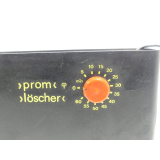PROM extinguisher with built-in mechanical 60 minute timer