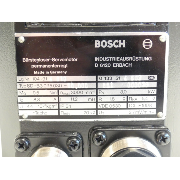 Bosch SD-B3.095.030-10.000 Servomotor SN:104-914810 - mit 12 Monaten Gew.! -