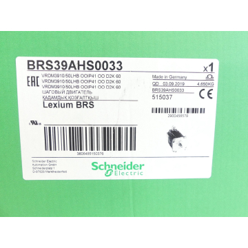 Schneider Electric BRS39AHS0033 / VRDM3910/50LHB SN:2900456579 - ungebr.! -