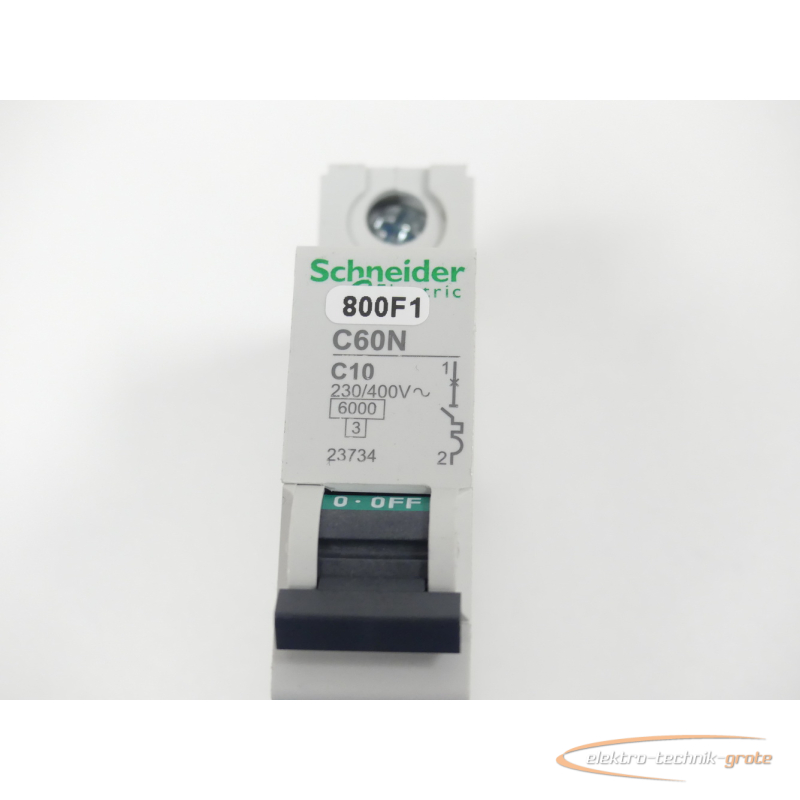 Schneider Electric Leistungsschalter C60N C10 230/400V 23734 NOV 