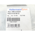 HellermannTyton HG13-S-M12 Verschraubung 166-21022 VPE 10St. - ungebraucht! -