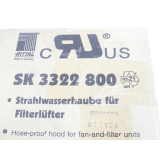 Rittal SK 3322 800 Strahlwassrthaube für Filterlüfter - ungebraucht! -