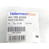 HellermannTyon HG21-90-M20 Verschraubung 166-22204 VPE 10St - ungebraucht! -