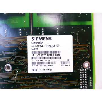 Siemens 6FC5012-0CA03-0AA0 SN:T-KN1010159 Version A