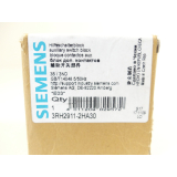 Siemens 3RH2911-2HA30 Hilfsschalterblock E-Stand 03 - ungebraucht! -