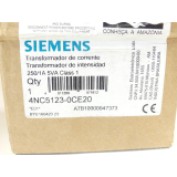 Siemens 4NC5123-0CE20 Stromwandler 250/1A 5VA - ungebraucht! -