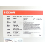 Beckhoff CP6503-0001-0021 Einbau-Panel-PC 19" SN:718200-001