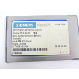 Siemens Sinumerik 840D 6FC5250-6CX30-5AH0 NCU-Systemsoftware SN T-U3EH03134