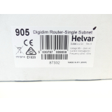 Helvar 905 Digidim Router-Single Subnet SN 87332 -...