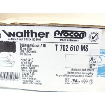 Walther Procon Tüllengehäuse A10 T 702 610 MS -ungebraucht! 