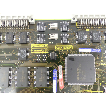 Siemens 6FC5110-0BB04-0AA1 NC-CPU Version D SN:T-K72021103