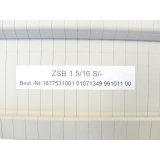 Weidmüller ZSB 1.5/16 S/- Basisklemmblock 1677531001