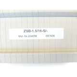 Weidmüller ZSB-1.5/16-S/- Basisklemmblock 224056