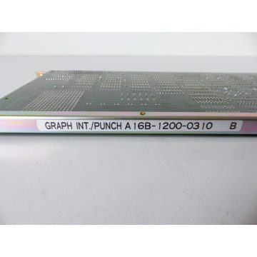 Fanuc A16B-1200-0310 / 03B Board GRAPH INT./PUNCH