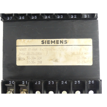 Siemens 4AM5161-6AA Transformator