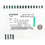 Mitsubishi MDS-B-SVJ2-03 Servo Amplifier SN:J7AUPG6GA3K