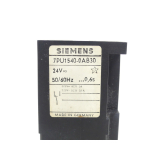 Siemens 7PU1540-0AB30 Zeitrelais 0.06 - 0,6s / 24 V