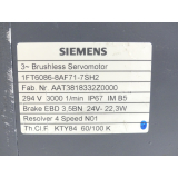 Siemens 1FT6086-8AF71-7SH2 Servomotor SN:AAT3818332Z0000 - generalüberholt! -