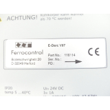 Ferrocontrol E-Darc V07 - 118114 - Antriebsregler SN:DPUB105123499296